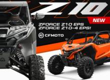 Представляем будущее внедорожных приключений: новые спортивные ZFORCE Z10 EPS и ZFORCE Z10-4 EPS от CFMOTO!