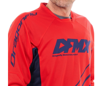 Джерси DRAGONFLY DFMX Red 2023 S