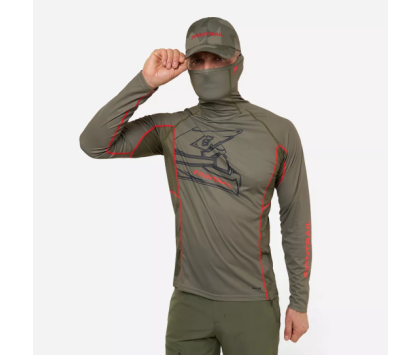 Лонгслив с маской FINNTRAIL VIZARD Khaki S