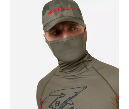 Лонгслив с маской FINNTRAIL VIZARD Khaki S