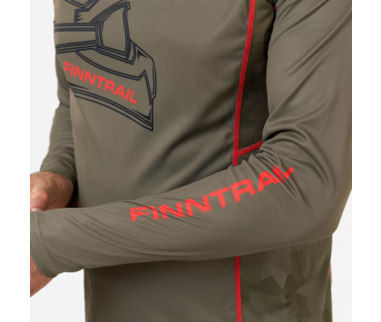 Лонгслив с маской FINNTRAIL VIZARD Khaki S