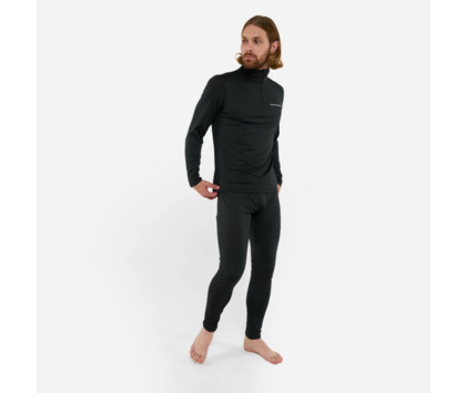 Термобелье утепленное мужское FINNTRAIL THERMO ZIP Black S