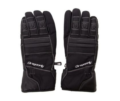 Перчатки снегоходные DRAGONFLY SNOWMOBILE SPORT Black M(19.8)