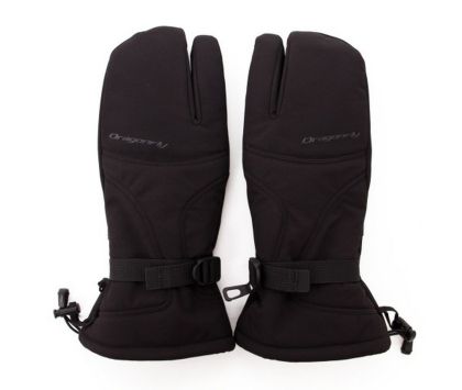Варежки снегоходные DRAGONFLY SNOWMOBILE MITTENS Black L(20.5)