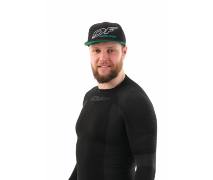 Кепка прямой козырек DRAGONFLY MODERN Black-Green One size