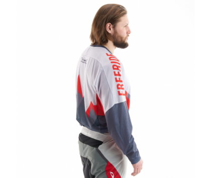 Джерси DRAGONFLY Red-Grey 2022 XXL