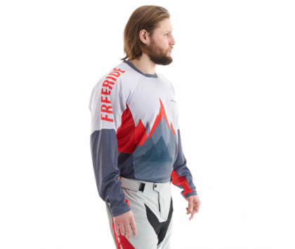 Джерси DRAGONFLY Red-Grey 2022 XXL