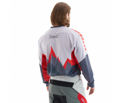 Джерси DRAGONFLY Red-Grey 2022 XXL