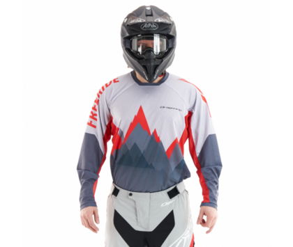 Джерси DRAGONFLY Red-Grey 2022 XXL