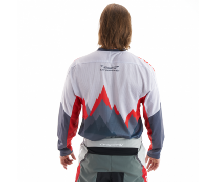 Джерси DRAGONFLY Red-Grey 2022 XXL