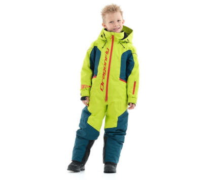 Комбинезон зимний детский DRAGONFLY GRAVITY Olive-Dark-Ocean (128-134)