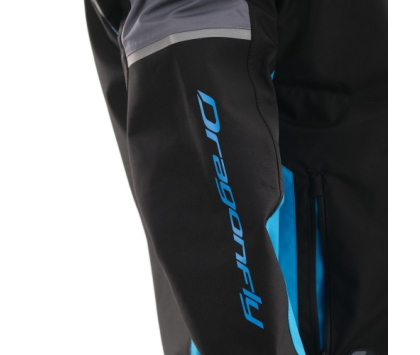 Куртка мужская мембранная DRAGONFLY QUAD PRO BLACK-BLUE 2021 S