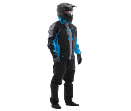Куртка мужская мембранная DRAGONFLY QUAD PRO BLACK-BLUE 2021 S