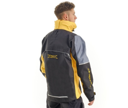 Куртка мужская мембранная DRAGONFLY QUAD PRO BLACK-YELLOW 2021 S