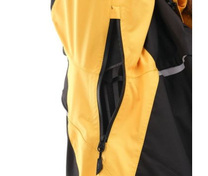 Куртка мужская мембранная DRAGONFLY QUAD PRO BLACK-YELLOW 2021 S