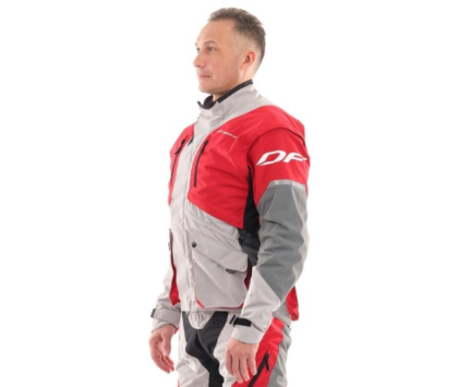 Куртка мужская DRAGONFLY Эндуро FREERIDE Grey-Red 2020 S