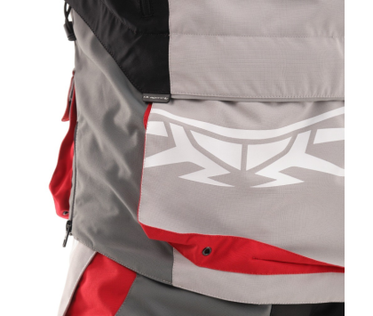 Куртка мужская DRAGONFLY Эндуро FREERIDE Grey-Red 2020 S