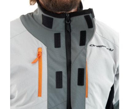 Куртка мужская DRAGONFLY Эндуро FREERIDE Grey-Orange S
