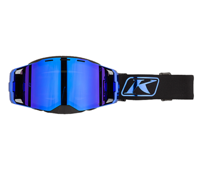 Очки KLIM Edge Goggle Blue Chrome Dark Smoke Blue Mirror