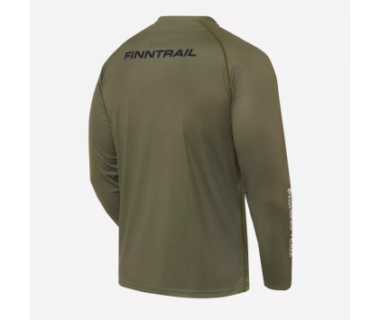 Лонгслив с UV-защитой FINNTRAIL WIND FISH Khaki L