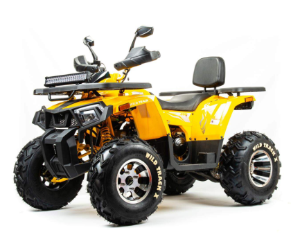 Квадроцикл MOTOLAND 200 WILD TRACK X WINCH (баланс. вал) (Комплект для сборки) с пробегом Желтый