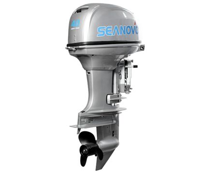Лодочный мотор Seanovo 40 FFES (дистанция) с баком 24 л