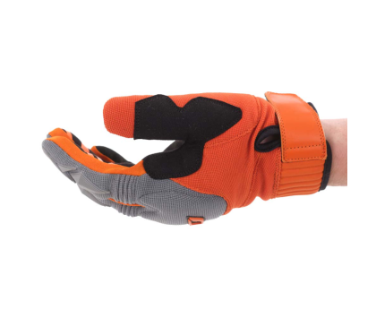 Перчатки DRAGONFLY ENDURO Grey-Orange-Black L
