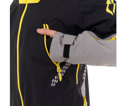 Комбинезон зимний мужской DRAGONFLY EXTREME 2.0 Black-Yellow-Gray 2023 L