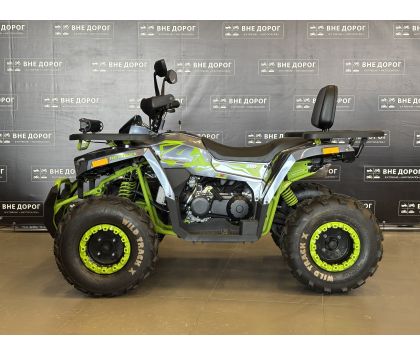 Квадроцикл MOTOLAND 200 WILD TRACK X WINCH (баланс. вал) (Комплект для сборки) с пробегом Серый