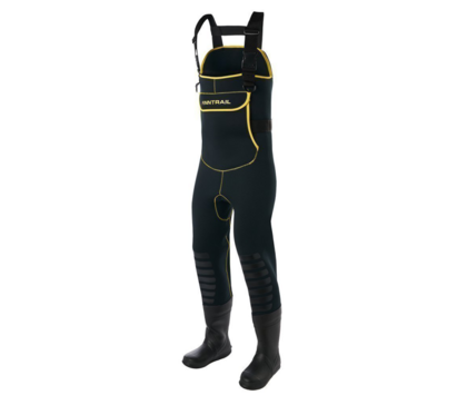 Вейдерсы с сапогом FINNTRAIL OLDSCHOOL GraphiteYellow 12(46)XL