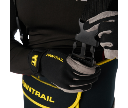 Вейдерсы с сапогом FINNTRAIL OLDSCHOOL GraphiteYellow 12(46)XL