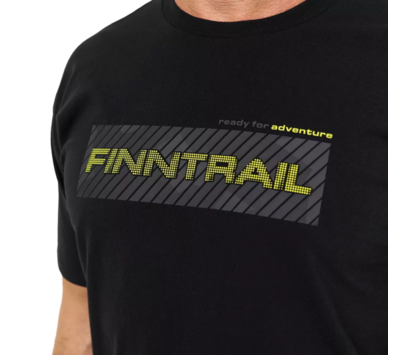 Футболка FINNTRAIL LOGO Black XS