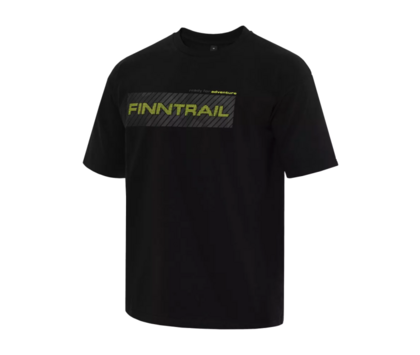 Футболка FINNTRAIL LOGO Black XS