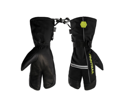 Перчатки зимние FINNTRAIL LOBSTER GraphiteYellow M