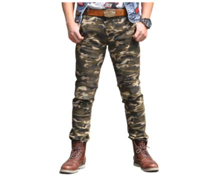 Джинсы KOMINE PK718 Tokyo Kevlar D-Jeans Camo XXL