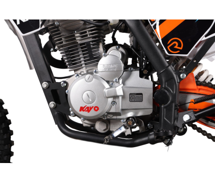Мотоцикл кроссовый KAYO K1-L 250 MX 21/18 Оранжево-голубой