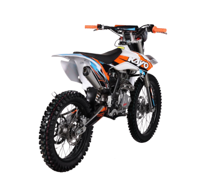 Мотоцикл кроссовый KAYO K1-L 250 MX 21/18 Оранжево-голубой