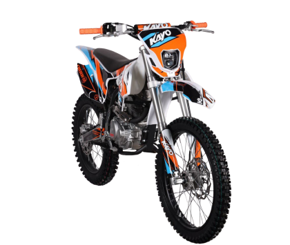 Мотоцикл кроссовый KAYO K1-L 250 MX 21/18 Оранжево-голубой