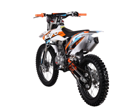 Мотоцикл кроссовый KAYO K1-L 250 MX 21/18 Оранжево-голубой