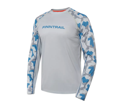 Лонгслив с UV-защитой FINNTRAIL WAVE Grey XS
