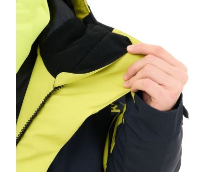 Плащ зимний RACE COAT Man Lime Black (S)