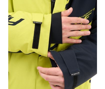 Плащ зимний RACE COAT Man Lime Black (S)