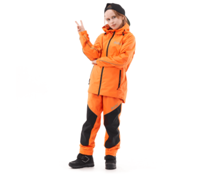 Комплект детский дождевой DRAGONFLY EVO FOR TEEN Orange 140-146