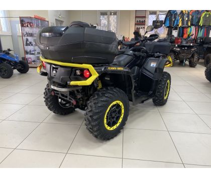 BRP CAN-AM OUTLANDER MAX 1000 XT-P, 2020 г. с пробегом Черно-желтый