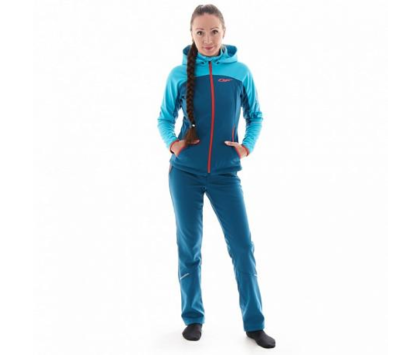 Куртка женская с капюшоном DRAGONFLY EXPLORER 2.0 SCUBA Blue M
