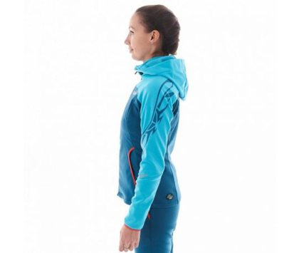 Куртка женская с капюшоном DRAGONFLY EXPLORER 2.0 SCUBA Blue M