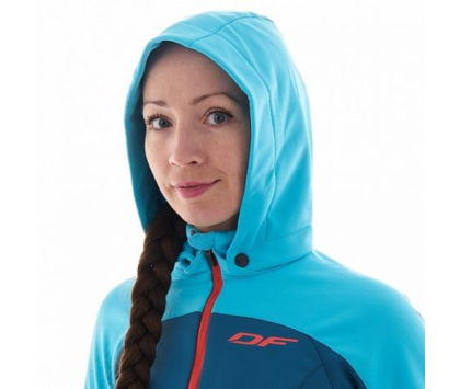 Куртка женская с капюшоном DRAGONFLY EXPLORER 2.0 SCUBA Blue M