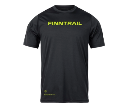 Футболка FINNTRAIL T-SHIRT LOGO Black XS