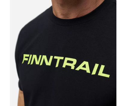 Футболка FINNTRAIL T-SHIRT LOGO Black XS