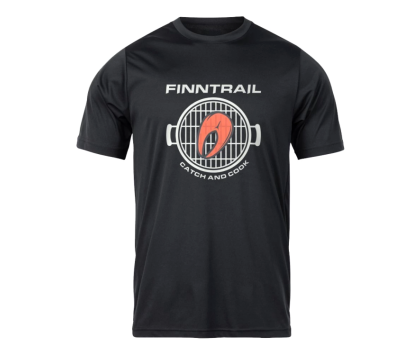Футболка FINNTRAIL STEAK Black XS
